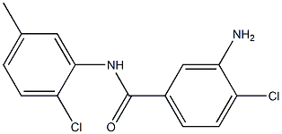 3-Amino-2',4-dichloro-5'-methylbenzanilide 结构式