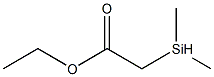 Dimethylsilylacetic acid ethyl ester 结构式