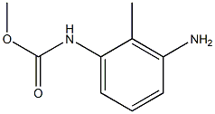 3-Amino-2-methylphenylcarbamic acid methyl ester 结构式