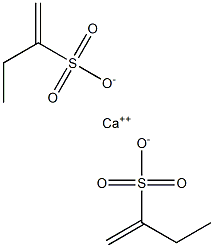 Bis(1-butene-2-sulfonic acid)calcium salt 结构式