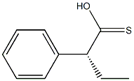 [R,(-)]-2-Phenylthiobutyric acid 结构式
