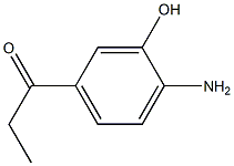 4'-Amino-3'-hydroxypropiophenone 结构式