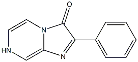 2-Phenyl-3H,7H-imidazo[1,2-a]pyrazine-3-one 结构式
