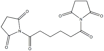 N,N'-(Tetramethylenebiscarbonyl)bissuccinimide 结构式