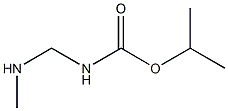 (Methylaminomethyl)carbamic acid isopropyl ester 结构式