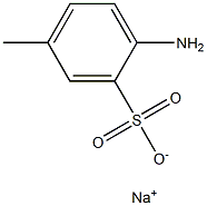 2-Amino-5-methylbenzenesulfonic acid sodium salt 结构式