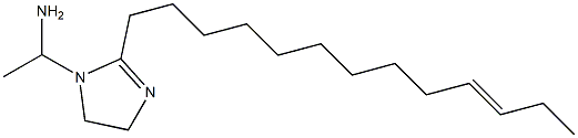 1-(1-Aminoethyl)-2-(10-tridecenyl)-2-imidazoline 结构式