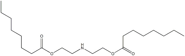 2,2'-Iminobis(ethanol octanoate) 结构式