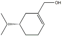 (5S)-5-Isopropyl-1-cyclohexene-1-methanol 结构式