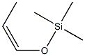 Trimethyl[[(Z)-1-propenyl]oxy]silane 结构式