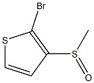 2-Bromo-3-(methylsulfinyl)thiophene 结构式