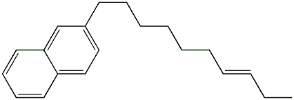 2-(7-Decenyl)naphthalene 结构式