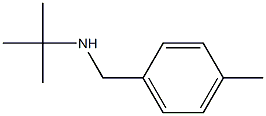 4-Methylbenzyl tert-butylamine 结构式