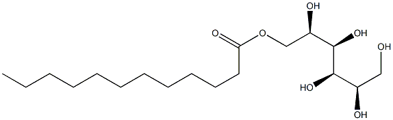 D-Mannitol 1-dodecanoate 结构式