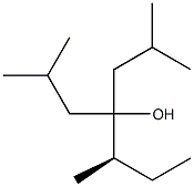 [R,(-)]-4-Isobutyl-2,5-dimethyl-4-heptanol 结构式