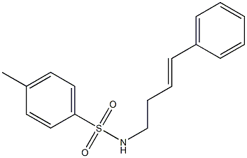 N-(4-Phenyl-3-butenyl)-p-toluenesulfonamide 结构式