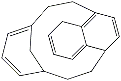 5,6,7,8,13,14-Hexahydro-5,15-etheno-12,8-metheno-1H-benzocyclotridecene 结构式