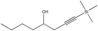 1-(Trimethylsilyl)-1-octyn-4-ol 结构式