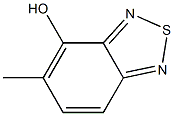 5-Methyl-2,1,3-benzothiadiazol-4-ol 结构式