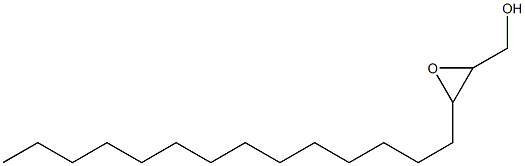 2,3-Epoxyheptadecan-1-ol 结构式