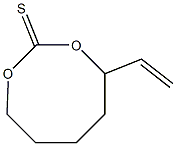 4-Ethenyltetrahydro-4H-1,3-dioxocin-2-thione 结构式