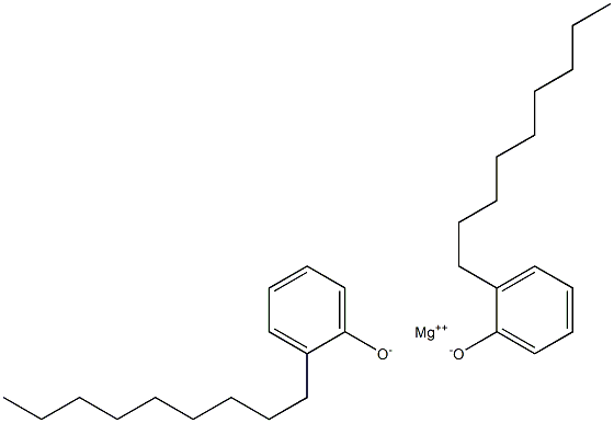 Magnesium bis(2-nonylphenolate) 结构式