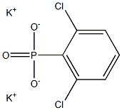 2,6-Dichlorophenylphosphonic acid dipotassium salt 结构式