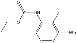 3-Amino-2-methylphenylcarbamic acid ethyl ester 结构式