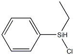 Chloro(ethyl)phenylsilane 结构式