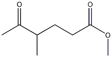 4-Methyl-5-oxocaproic acid methyl ester 结构式