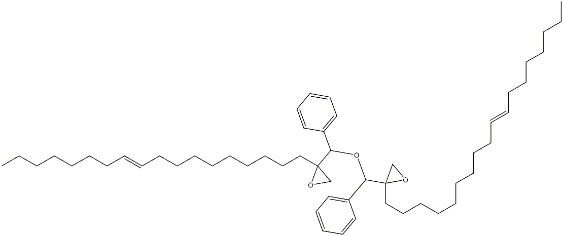 2-(10-Octadecenyl)phenylglycidyl ether 结构式