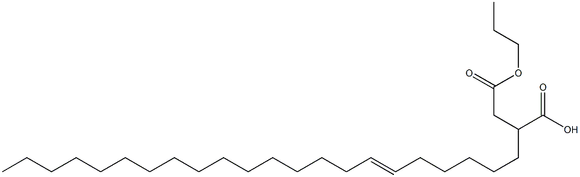 2-(6-Docosenyl)succinic acid 1-hydrogen 4-propyl ester 结构式