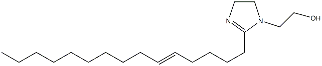 2-(5-Pentadecenyl)-2-imidazoline-1-ethanol 结构式