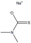 N,N-Dimethylthiocarbamic acid sodium salt 结构式