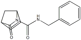 2-(Benzylcarbamoyl)-2-azabicyclo[2.2.1]hept-5-en-3-one 结构式