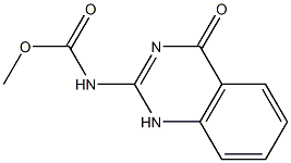 N-[(1,4-Dihydro-4-oxoquinazolin)-2-yl]carbamic acid methyl ester 结构式