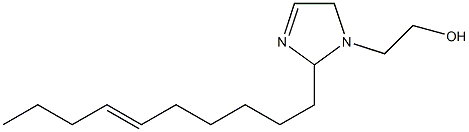 2-(6-Decenyl)-3-imidazoline-1-ethanol 结构式