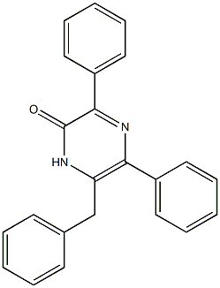 3-Phenyl-5-phenyl-6-benzylpyrazin-2(1H)-one 结构式