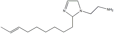 1-(2-Aminoethyl)-2-(7-nonenyl)-3-imidazoline 结构式