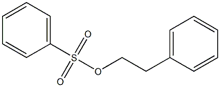 Benzenesulfonic acid phenethyl ester 结构式