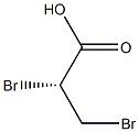 [R,(-)]-2,3-Dibromopropionic acid 结构式