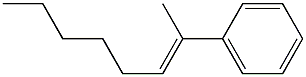 (2E)-2-Phenyl-2-octene 结构式