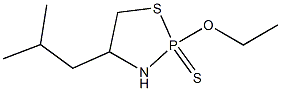 2-Ethoxy-4-(2-methylpropyl)-1,3,2-thiazaphospholidine 2-sulfide 结构式