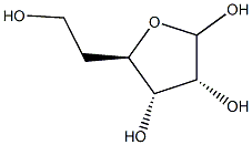 5-Deoxy-D-allofuranose 结构式