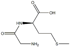 (R)-2-(Glycylamino)-4-(methylthio)butanoic acid 结构式