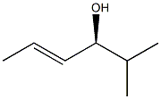 [S,(+)]-2-Methyl-4-hexene-3-ol 结构式