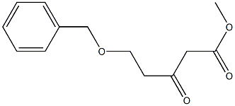 5-Benzyloxy-3-oxopentanoic acid methyl ester 结构式