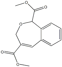 1H,3H-2-Benzoxepin-1,4-dicarboxylic acid dimethyl ester 结构式