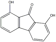 1,8-Dihydroxy-9H-fluoren-9-one 结构式