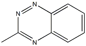 3-Methyl-1,2,4-benzotriazine 结构式